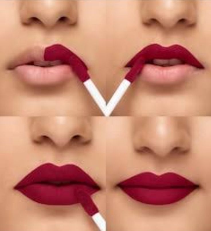 How to apply lipstick for beginner