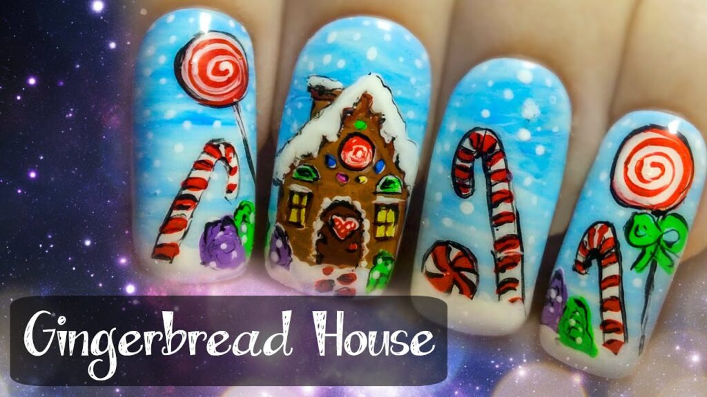 Gingerbread house design Art