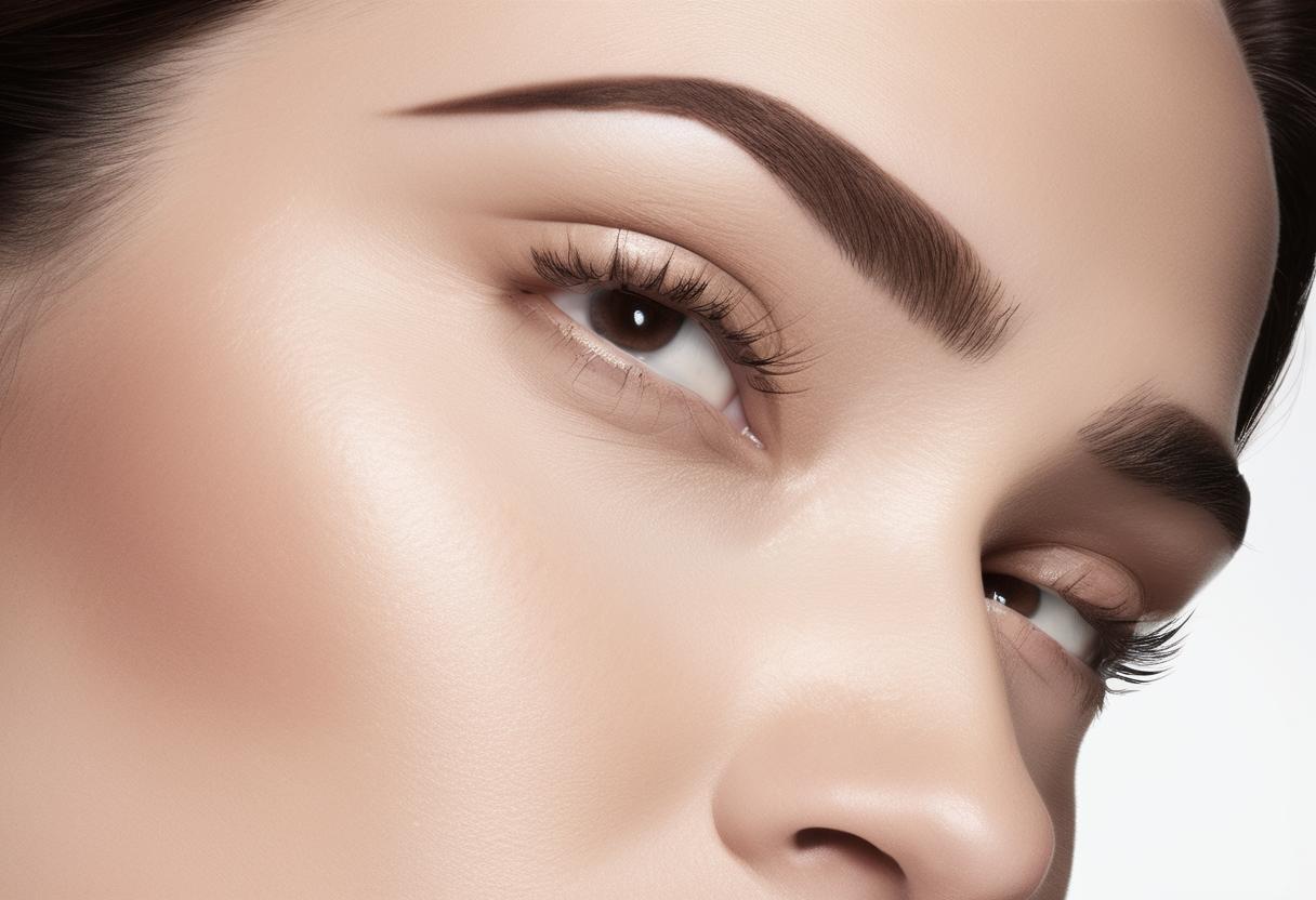 Ai generated image S-shaped eyebrows