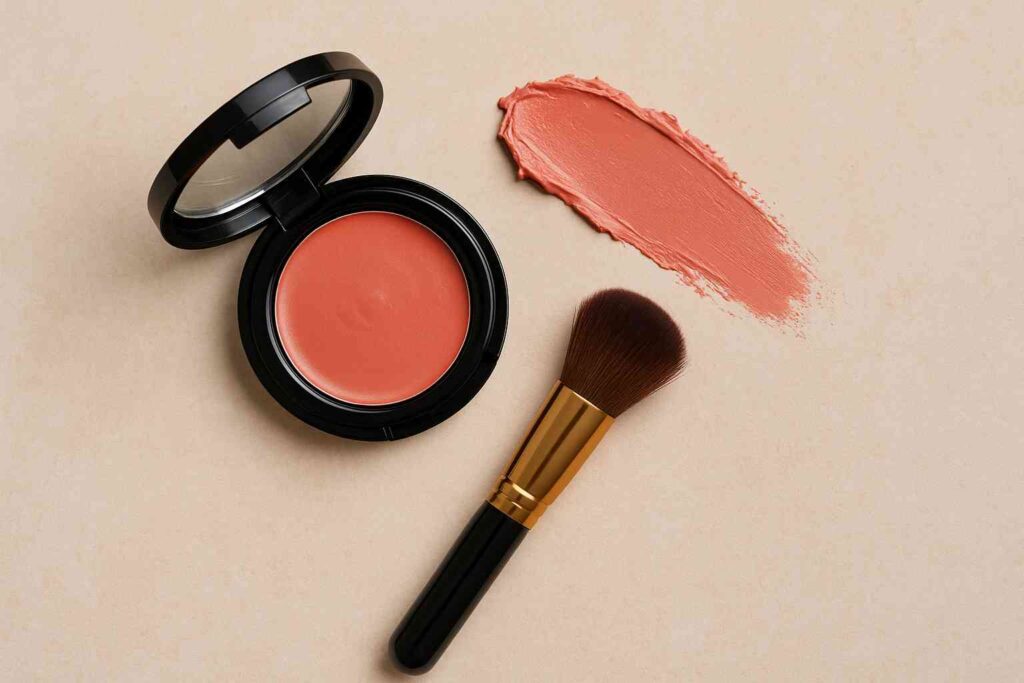 Blush and lip color